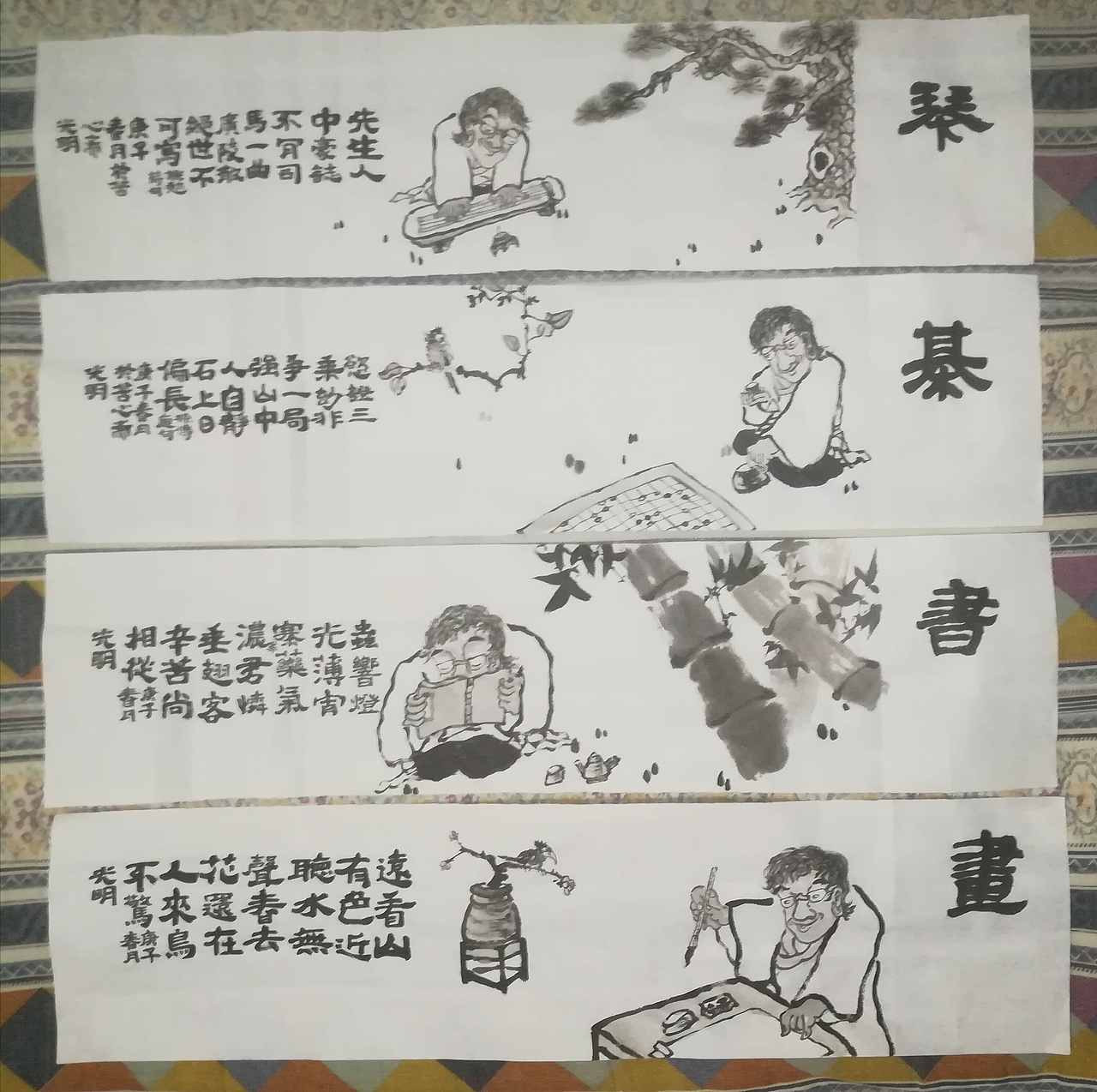 禪畫（图ZMTk3MjI1MTUy） - 绘画 - 站酷设计师憂郁藍色原创素材 - 站酷ZCOOL