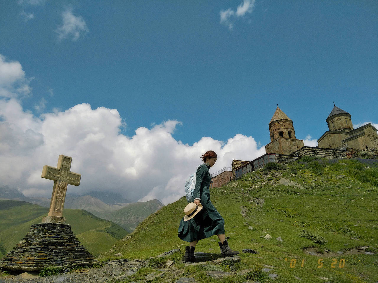 卡兹别克山的午后