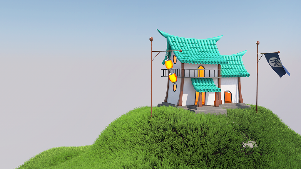 跟随教程学习C4D，奈何没有N卡....（图ZMjcwNTkzNTY4） - 其他三维 - 站酷设计师凉灼丶原创素材 - 站酷ZCOOL