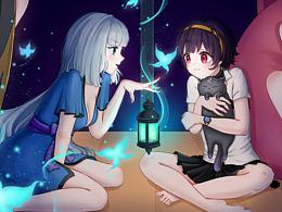 游戏同人绘画比赛作品