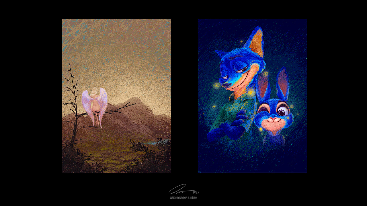 2016·插画总结（图ZNjg5NzY0MzY=） - 艺术插画 - 站酷设计师feii原创素材 - 站酷ZCOOL