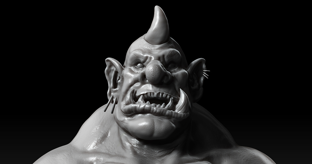 【魔兽世界 食人魔 Zbrush】（图ZMTM3NzY1MDI4） - 人物/生物 - 站酷设计师顾幸原创素材 - 站酷ZCOOL