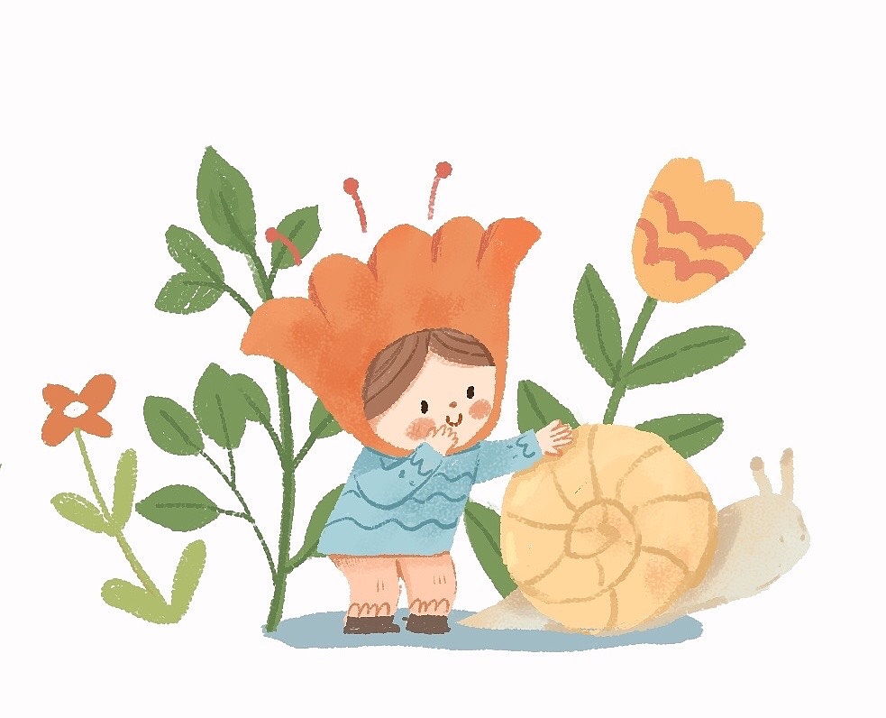 植物宝宝（图ZMjQwNDI4NzQ4） - 儿童插画 - 站酷设计师耳朵打结的兔君原创素材 - 站酷ZCOOL