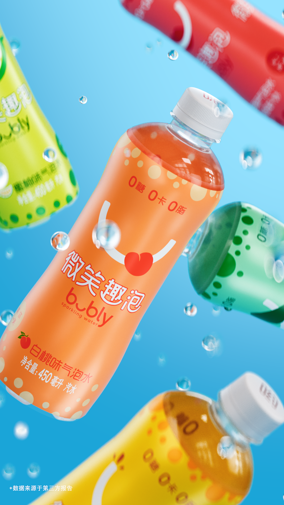 Bubly微笑趣泡产品展示（图ZMzEwNzc5NDQ0） - 产品 - 站酷设计师MotionForce原创素材 - 站酷ZCOOL