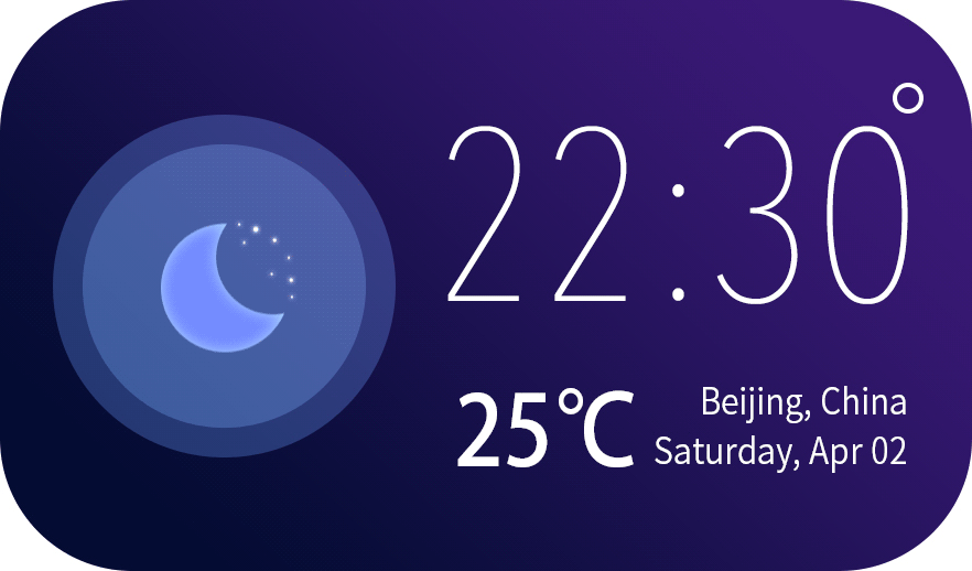 Good day－Design for Amber Weather（图ZMzUzNzExMTI=） - 主题/皮肤 - 站酷设计师南瓜饭原创素材 - 站酷ZCOOL