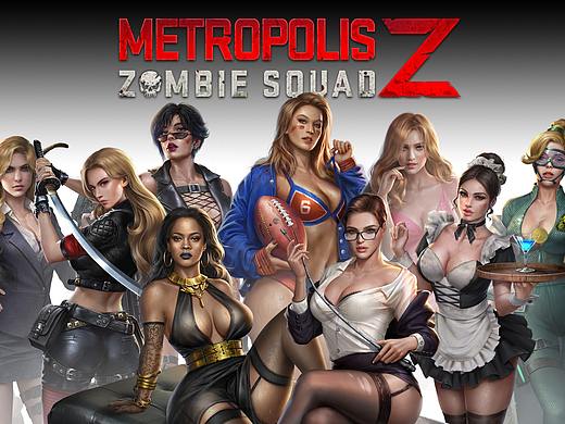 Metropolis Z 丧尸类剧情游戏角色立绘