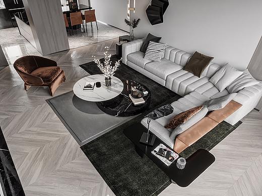 长沙 I 现代极简 I 新月半岛