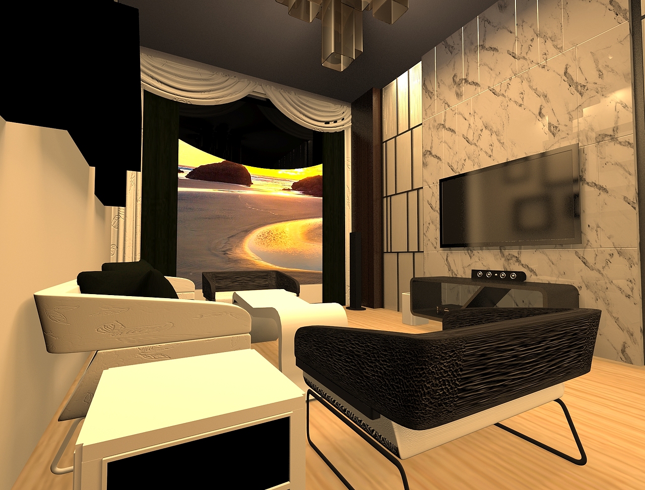 两居室3d模型（图ZNjgzNDE2NTI=） - 家装设计 - 站酷设计师VIcKI小乐原创素材 - 站酷ZCOOL