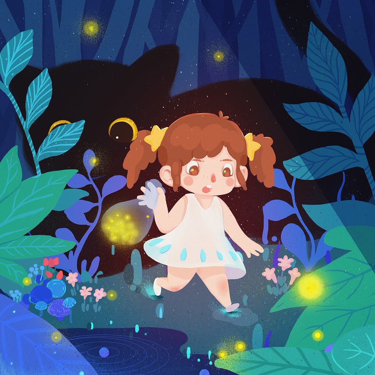 夏天（图ZODk5Mzk0MzY=） - 儿童插画 - 站酷设计师三橘插画原创素材 - 站酷ZCOOL