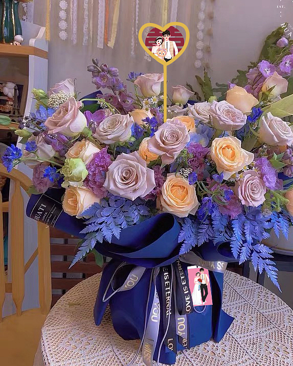 原创手绘婚礼请柬