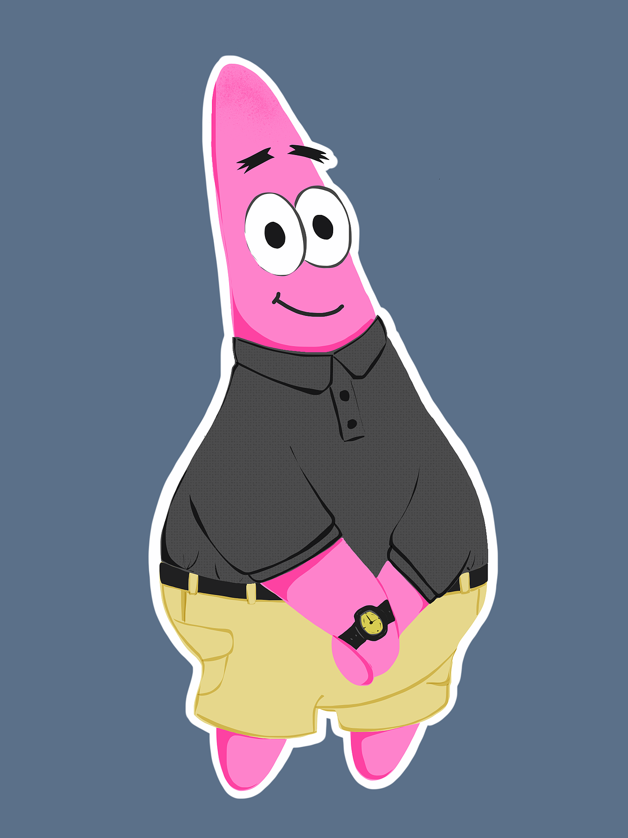 派大星穿我的衣服