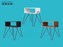 BLENDER WORKS × 極簡小書桌