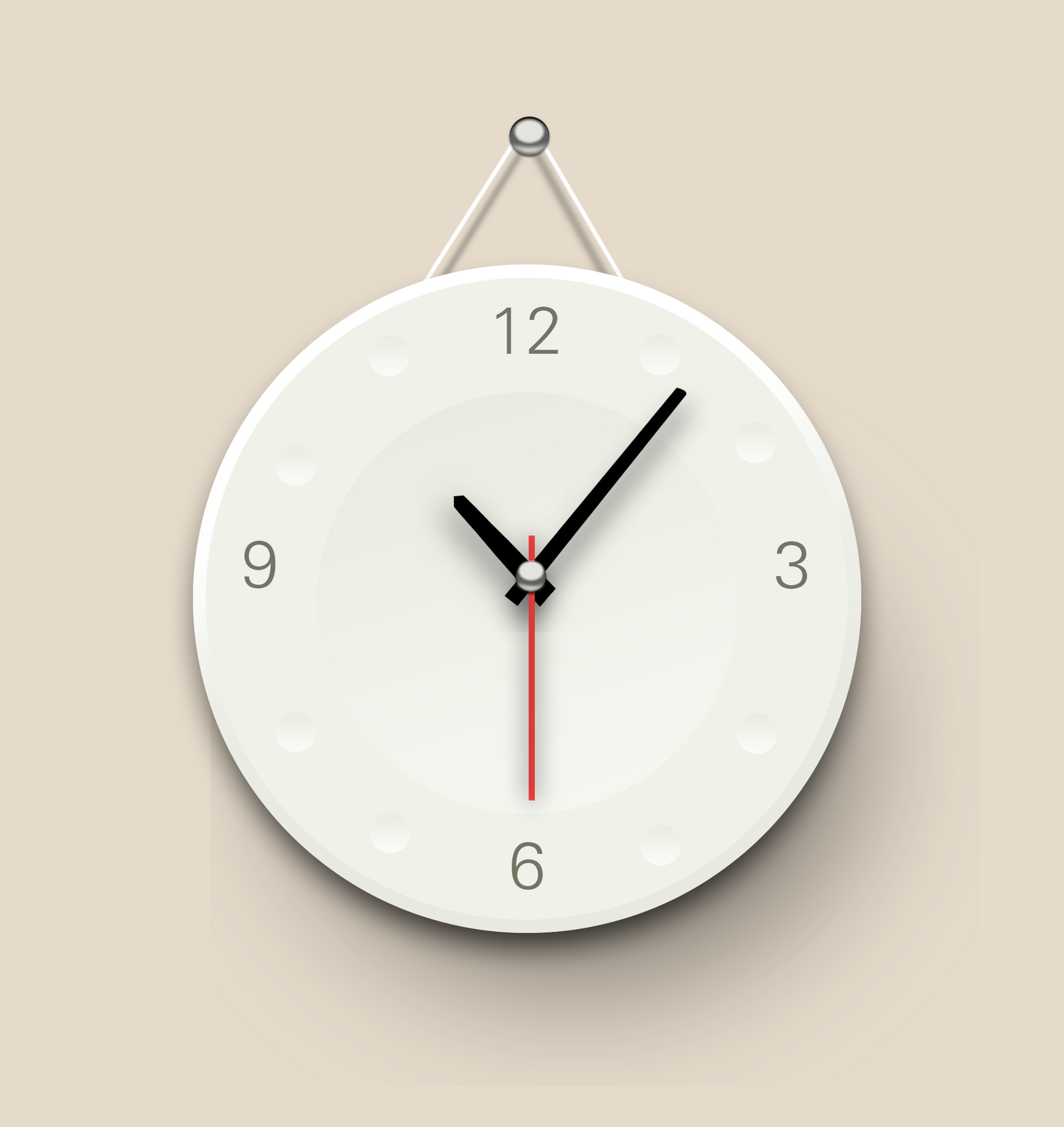 拟物钟表|ui|图标|zjl353049062 - 原创作品 - 站酷 (zcool)