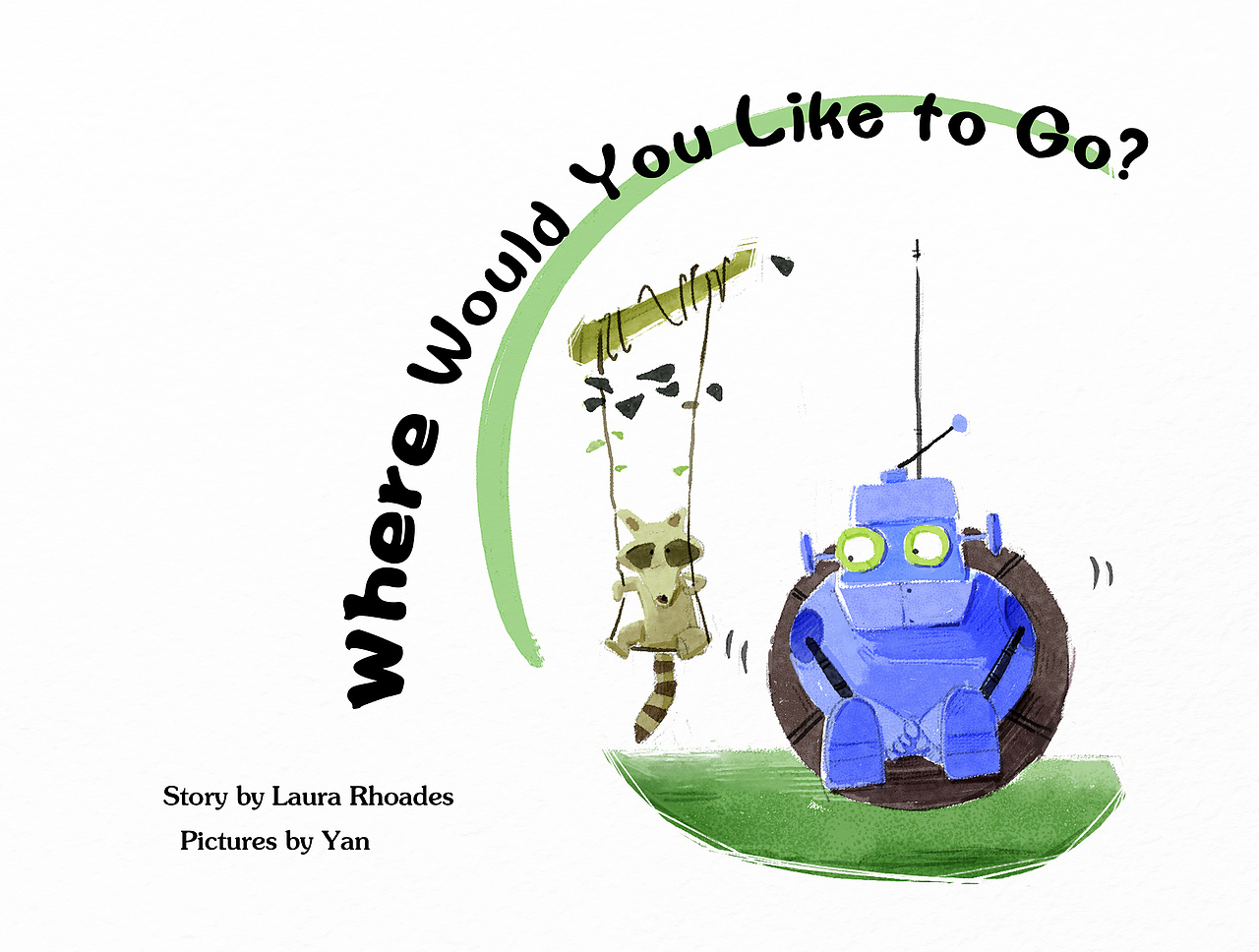 绘本故事：Where Would You Like to Go（图ZMzE1ODMxMDg=） - 儿童插画 - 站酷设计师岩_Illustration原创素材 - 站酷ZCOOL
