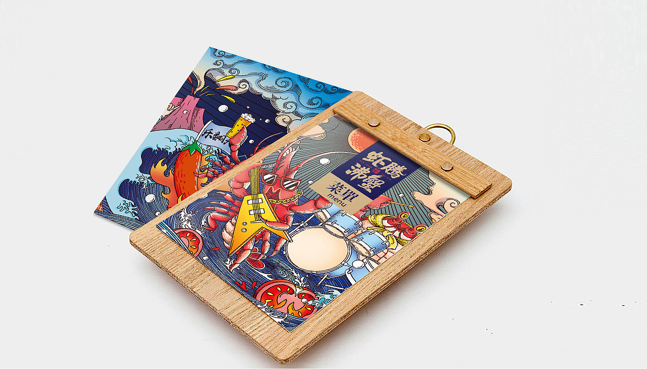 云顶创意案例:虾腾沸蟹 虾球火锅品牌形象塑造