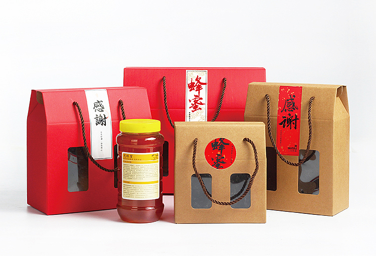 对口开窗蜂蜜盒