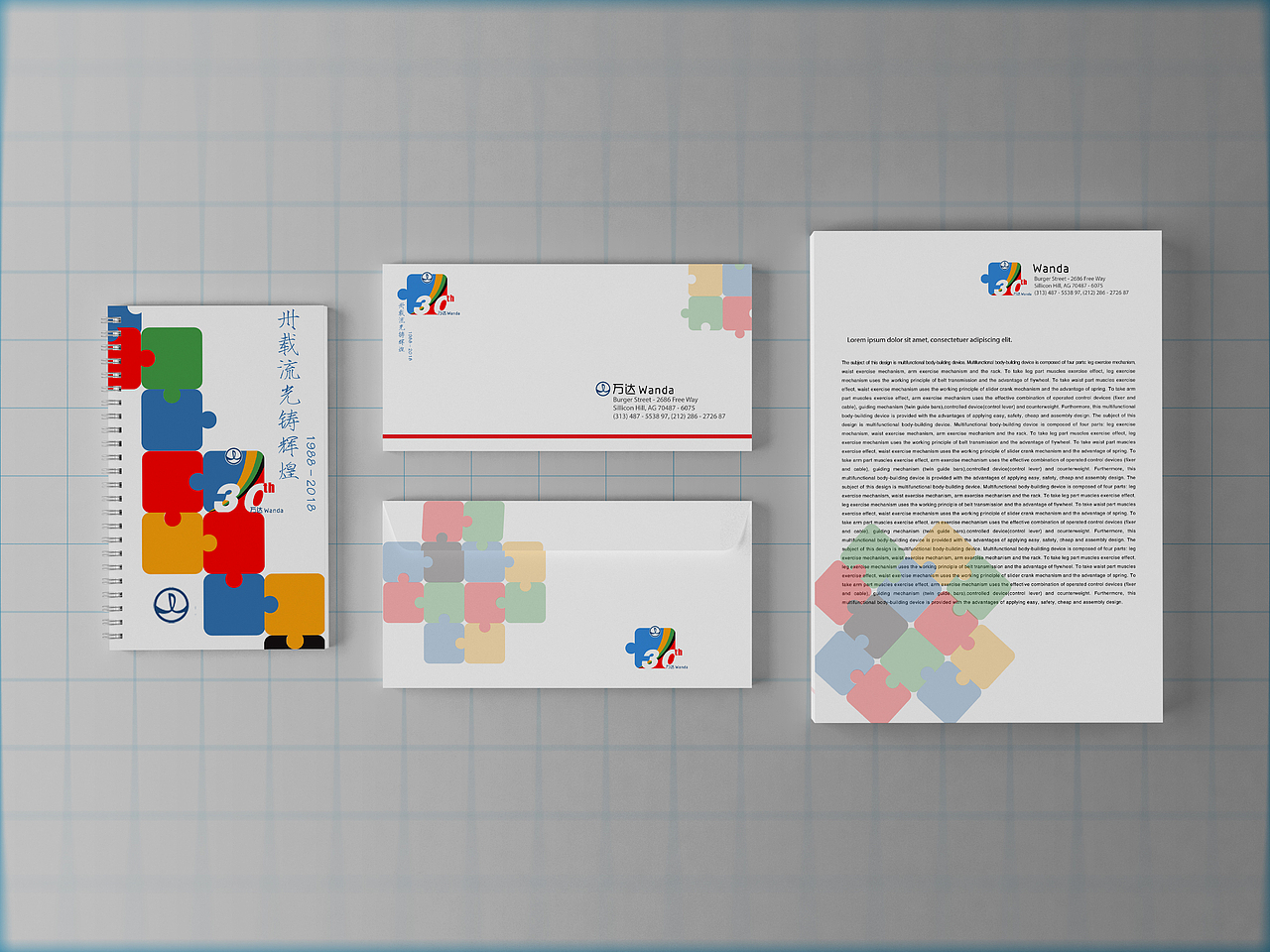 一块拼图LOGO，拼出未来宏伟蓝图（图ZNTE4MTc1MDQ=） - Logo - 站酷设计师老猫0306原创素材 - 站酷ZCOOL