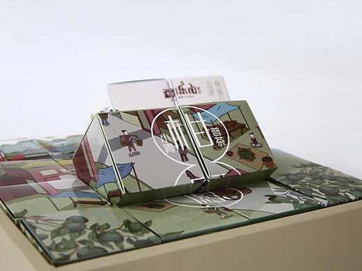 小青柑普茶插画/包装设计——心柑情愿