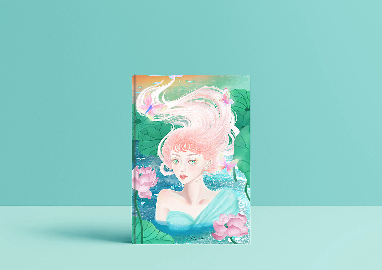 《人鱼与诗》封面/内插