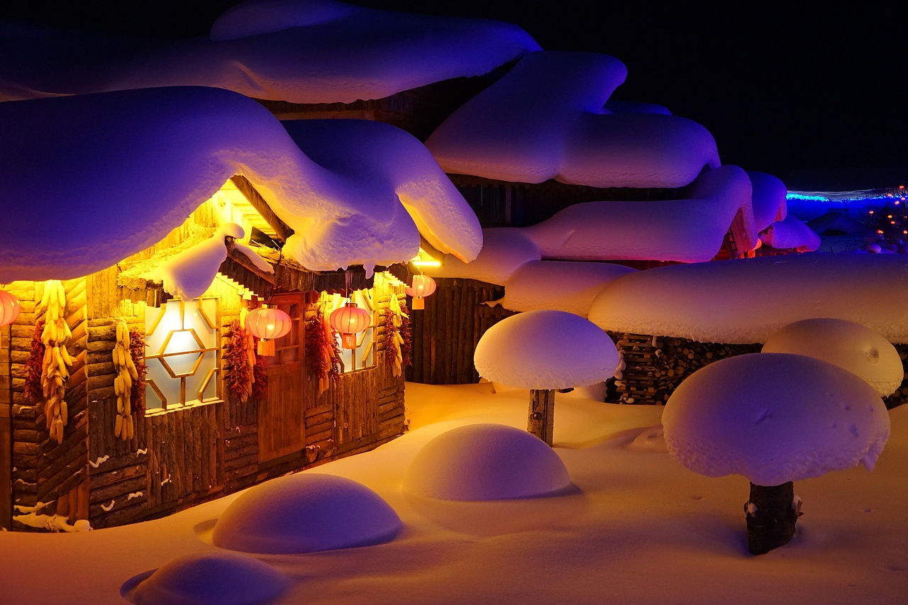 【2017·记录生活】东北雪乡（图ZMjQxNDcyMjA0） - 风光摄影 - 站酷设计师席振凯原创素材 - 站酷ZCOOL