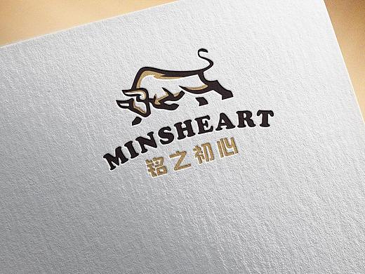 进口牛肉品牌logo VI设计