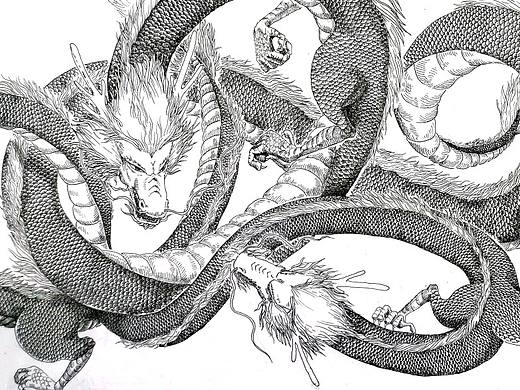 龍（個(gè)人主頁-ZNjgwODIxMzY=） - 繪本 - 站酷設(shè)計(jì)師Fieryu原創(chuàng)素材 - 站酷ZCOOL