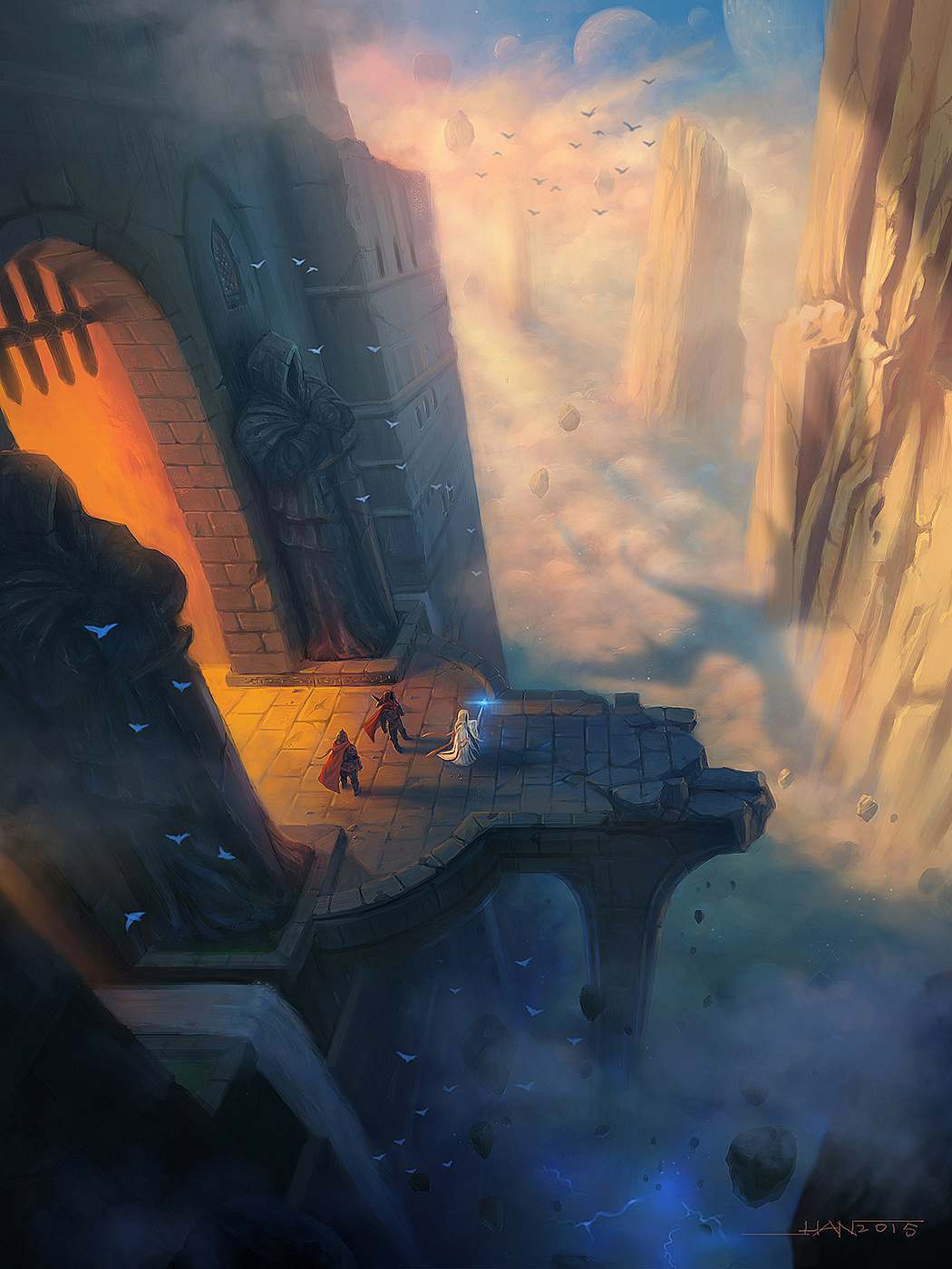 龙之阴影  --没有直接把龙画出来,是不是也