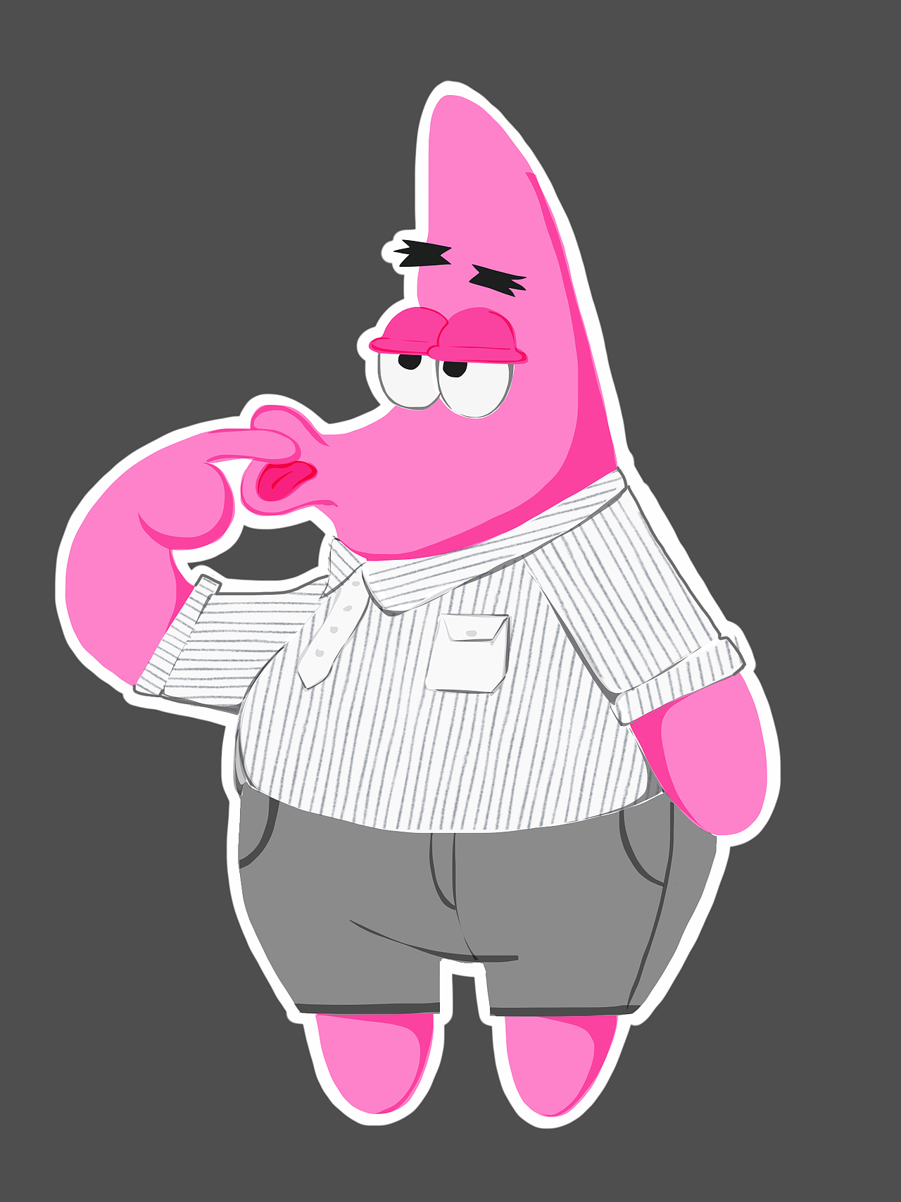 派大星穿我的衣服