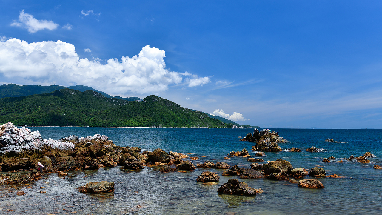 抓住夏天的尾巴-西涌情人岛|摄影|风光摄影|低头踢开六便士 - 原创