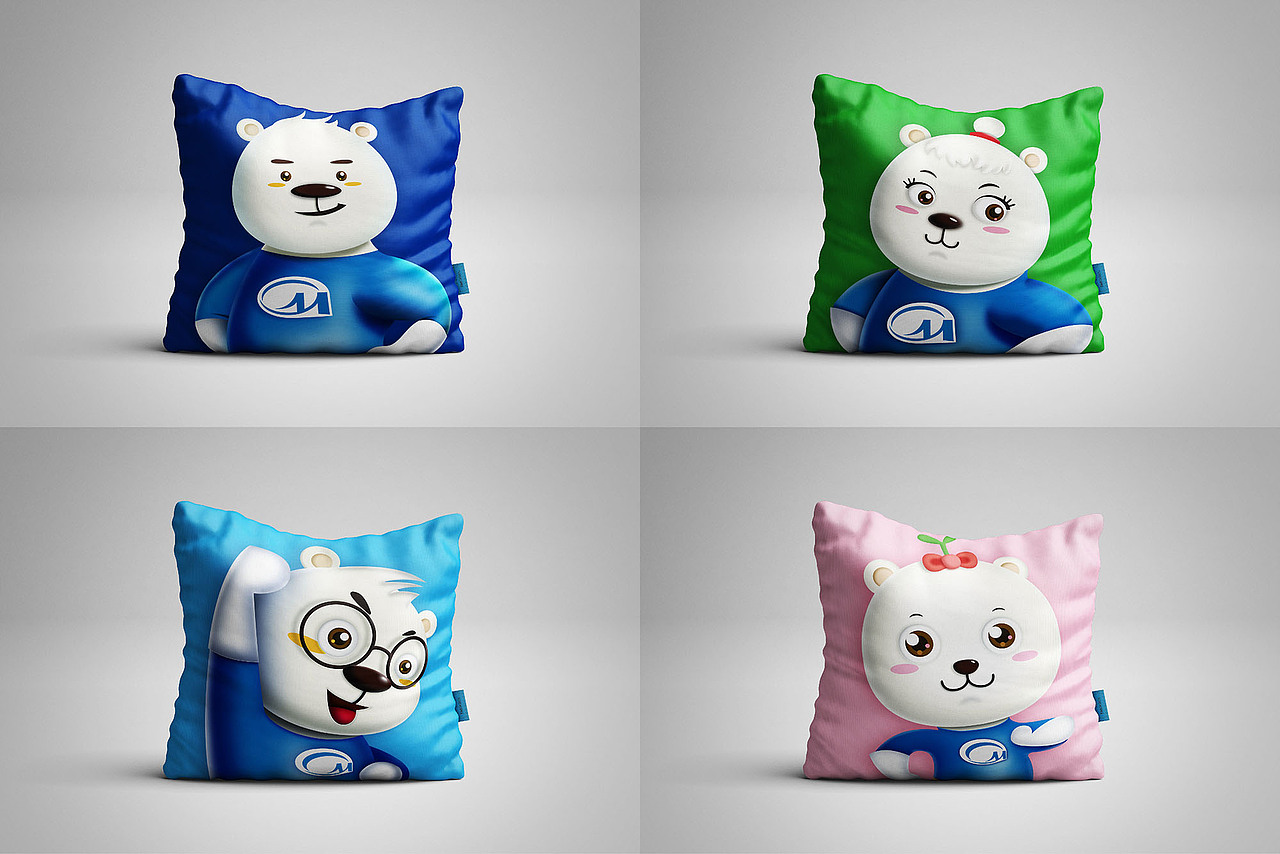 超能~美熊家族（图ZODY5NTA3NzI=） - IP形象 - 站酷设计师游离星X原创素材 - 站酷ZCOOL