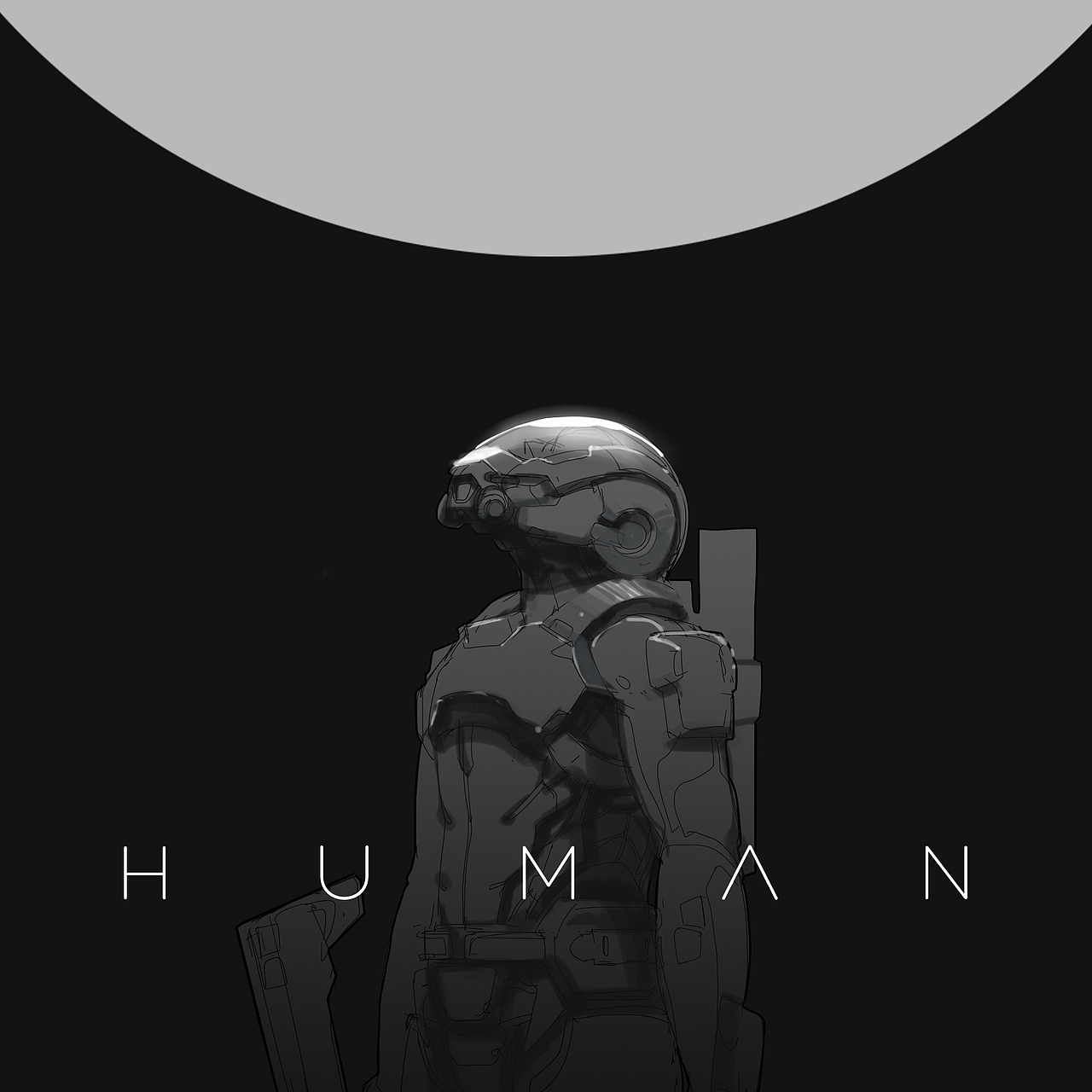 《HUMAN》CD封面（图ZMTEyOTIyODky） - 包装 - 站酷设计师YKKZ_Design原创素材 - 站酷ZCOOL