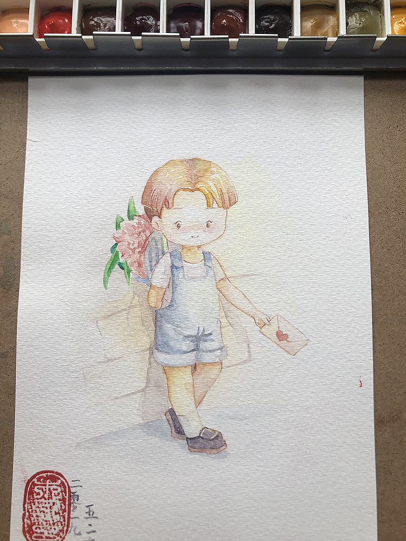 2019年水彩汇总-希望2020有进步（图ZMTk0Nzk0OTcy） - 创作习作 - 站酷设计师圆蛋水彩绘原创素材 - 站酷ZCOOL