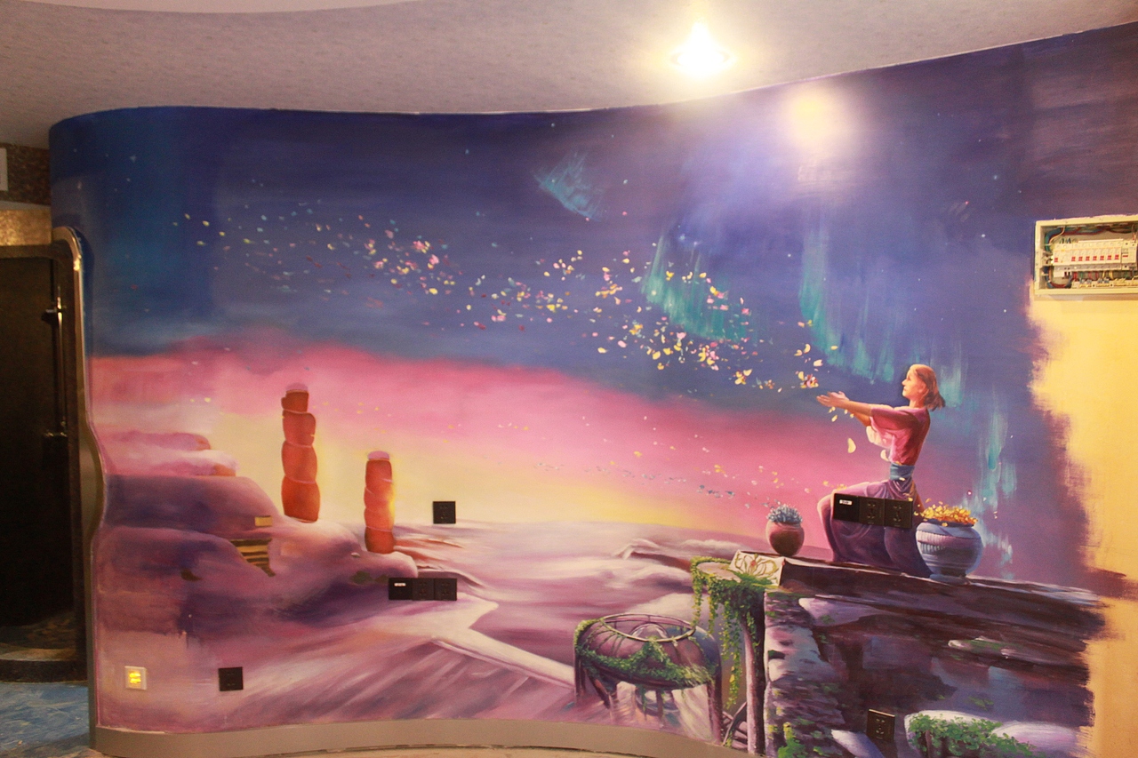 临沂墙体彩绘（图ZMTAyMzU0OTY=） - 绘画 - 站酷设计师临沂手绘原创素材 - 站酷ZCOOL