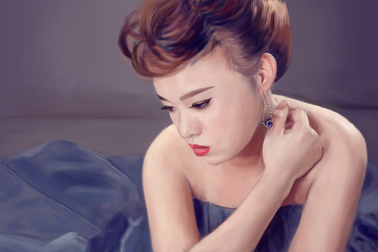 手绘练习（图ZNzgyMjY3NjA=） - 艺术插画 - 站酷设计师零一无泪原创素材 - 站酷ZCOOL