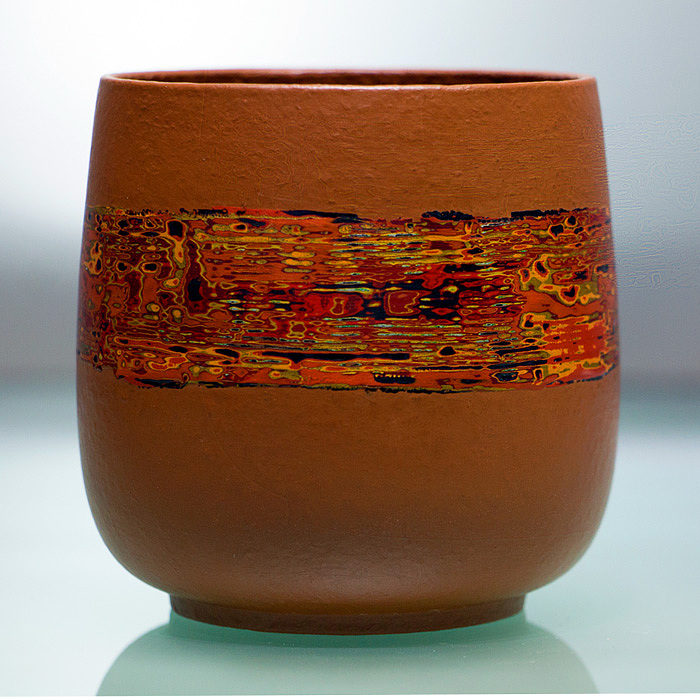 漆陶物语大漆紫砂杯|手工艺|工艺品设计|和卓_原创作品-站酷zcool