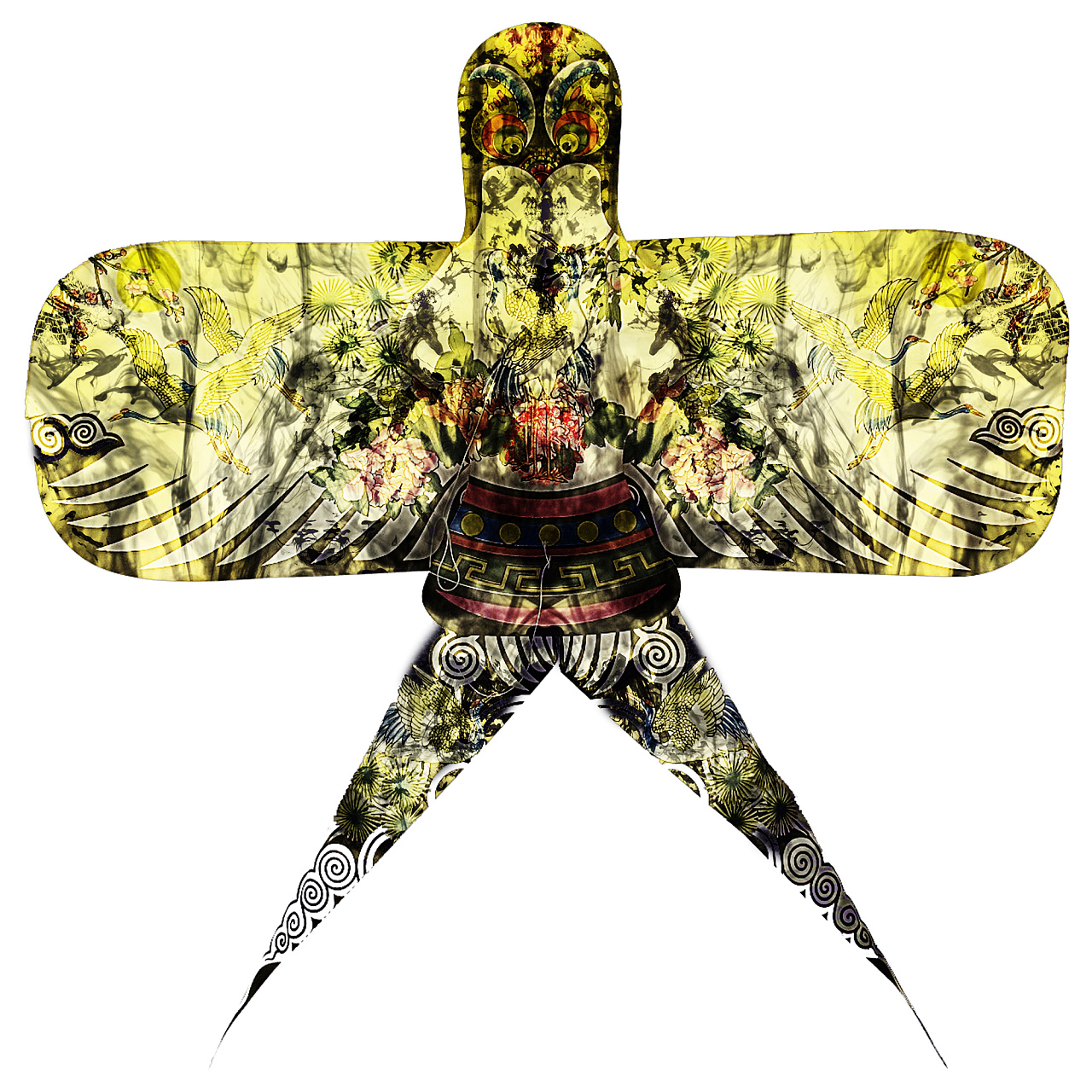 新媒体水墨之风筝