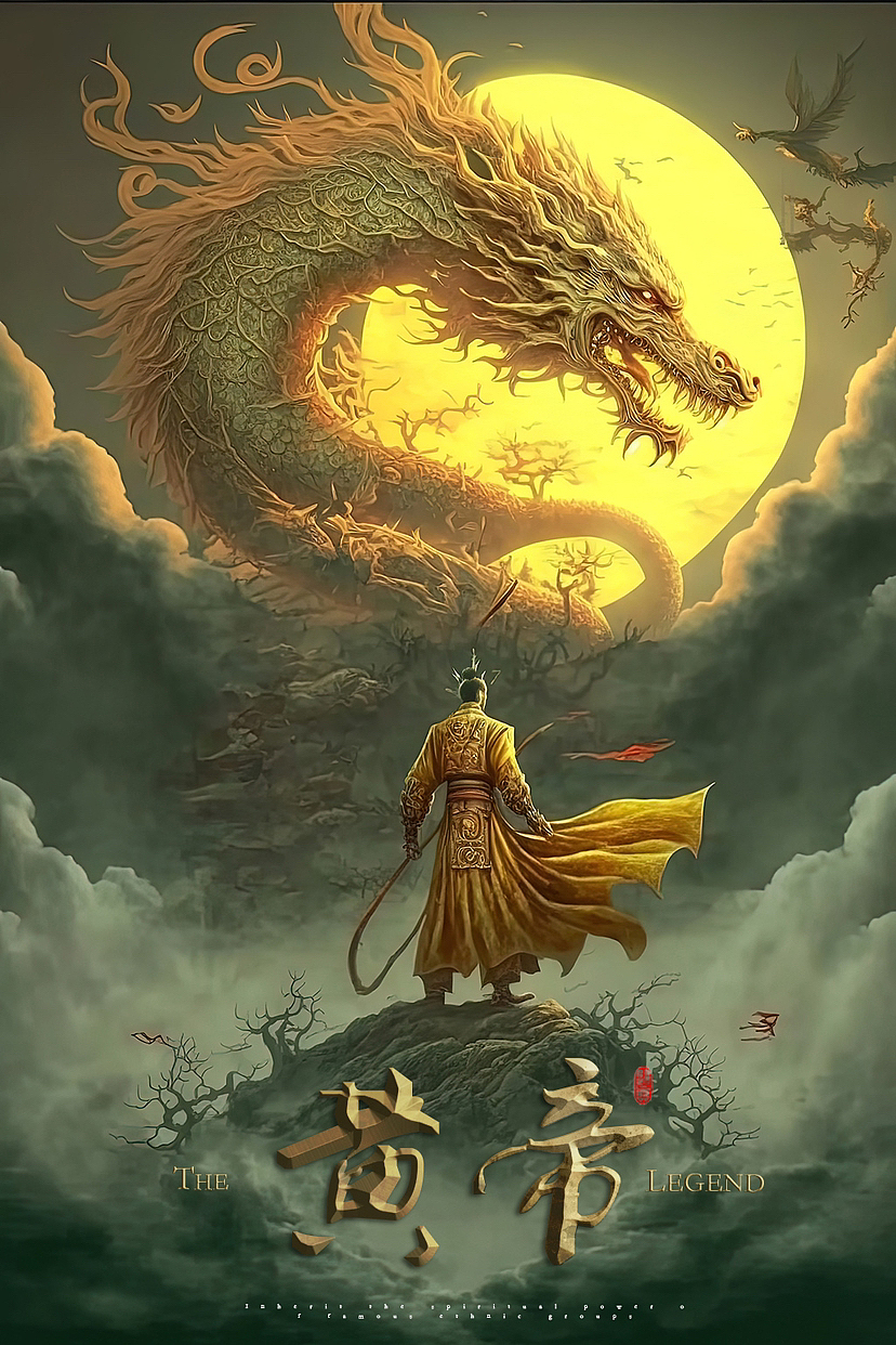 三皇五帝 五帝插画（图ZMzI5MDcwNjI0） - 商业插画 - 站酷设计师王总的ai绘画世界原创素材 - 站酷ZCOOL