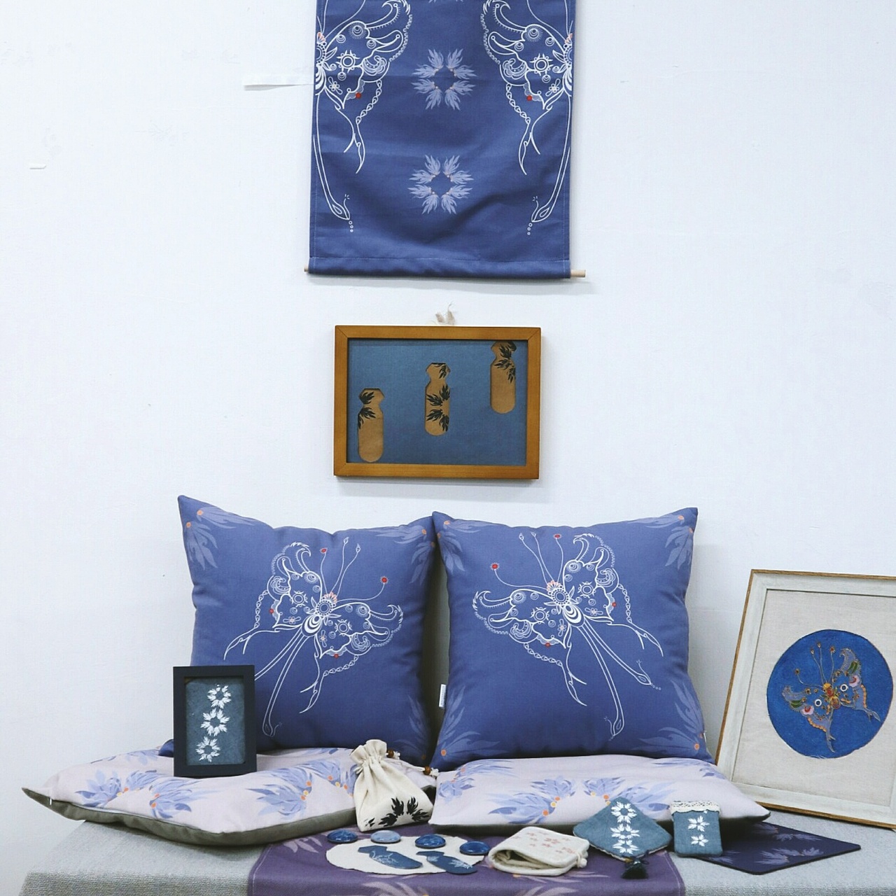 视觉传达室内软装饰抱枕文创产品