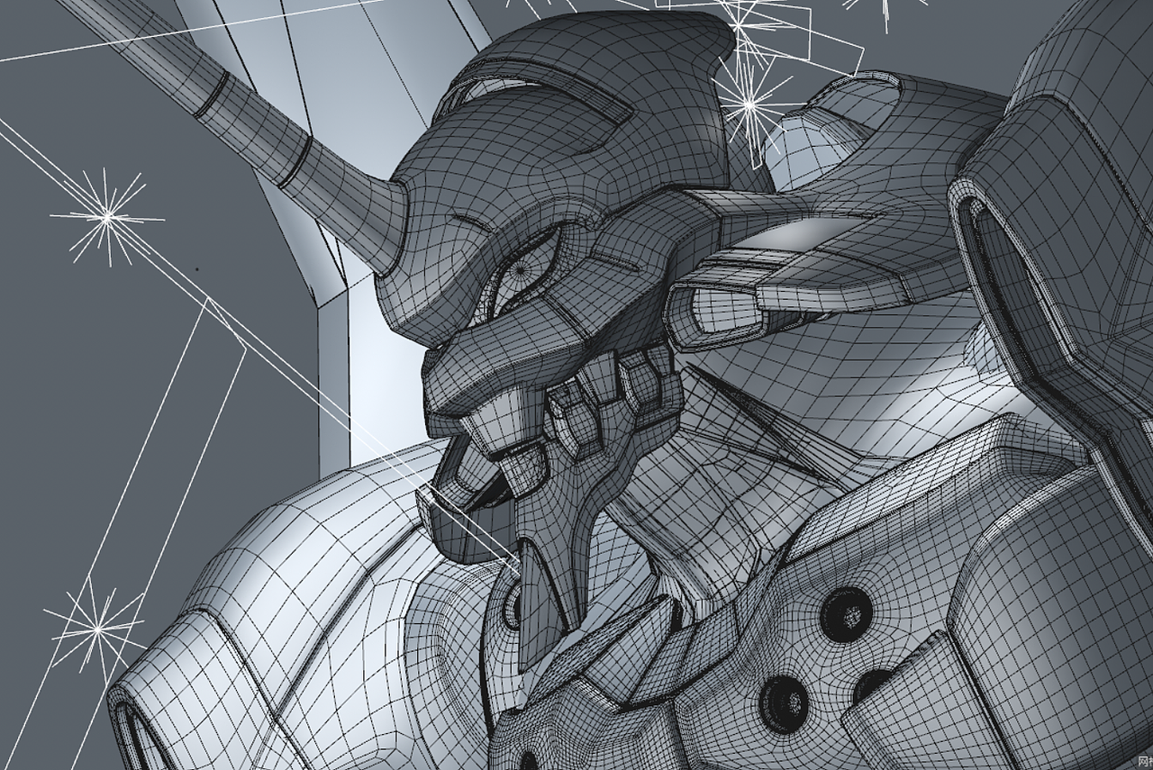 eva初号机渲染octanec4dsubstancepainter