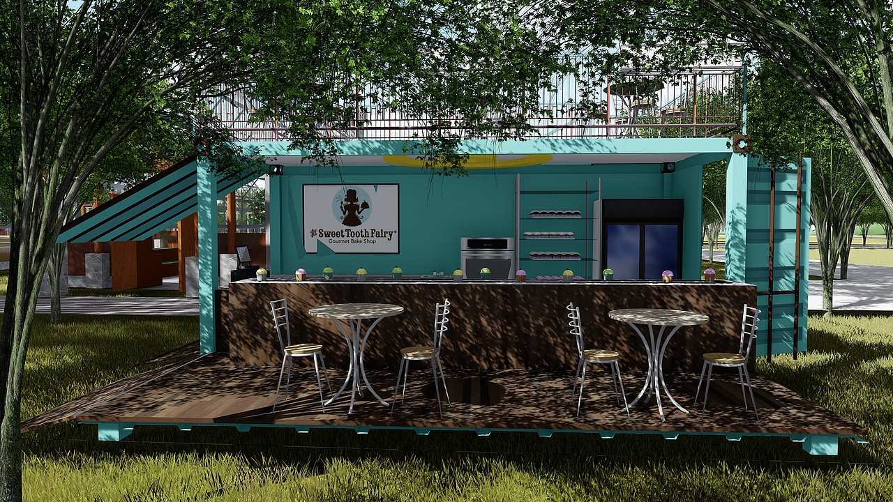 集装箱酒店（图ZMTQ5NDY2MDc2） - 建筑/空间 - 站酷设计师孝非笑原创素材 - 站酷ZCOOL