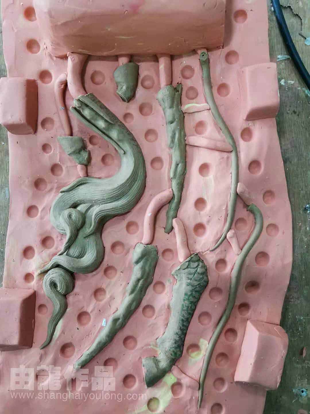 由龙款铜雕麒麟制作流程揭秘（图ZMjgwMzY5NjQw） - 工艺品设计 - 站酷设计师上海由龍工作室原创素材 - 站酷ZCOOL
