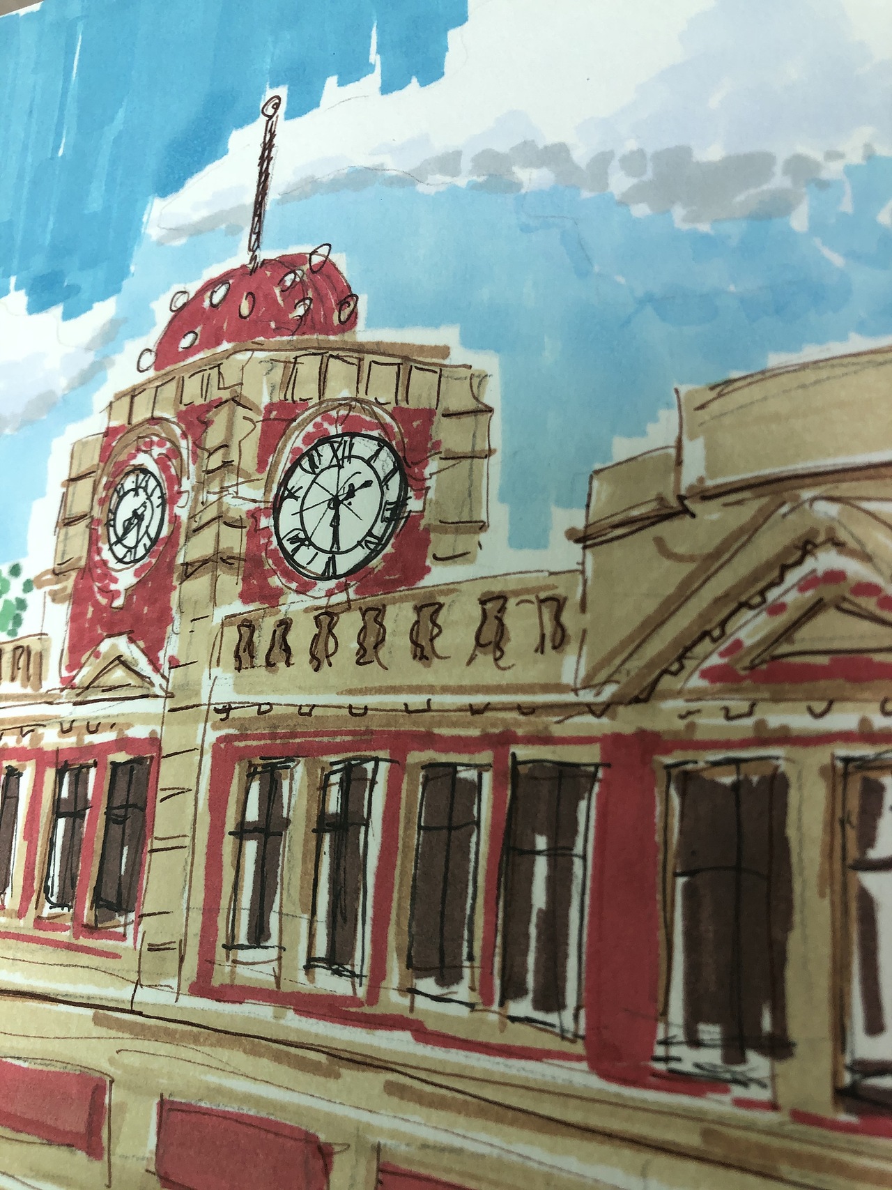 北京夏天（图ZMjE0NTk2NTM2） - 创作习作 - 站酷设计师爱茶O原创素材 - 站酷ZCOOL