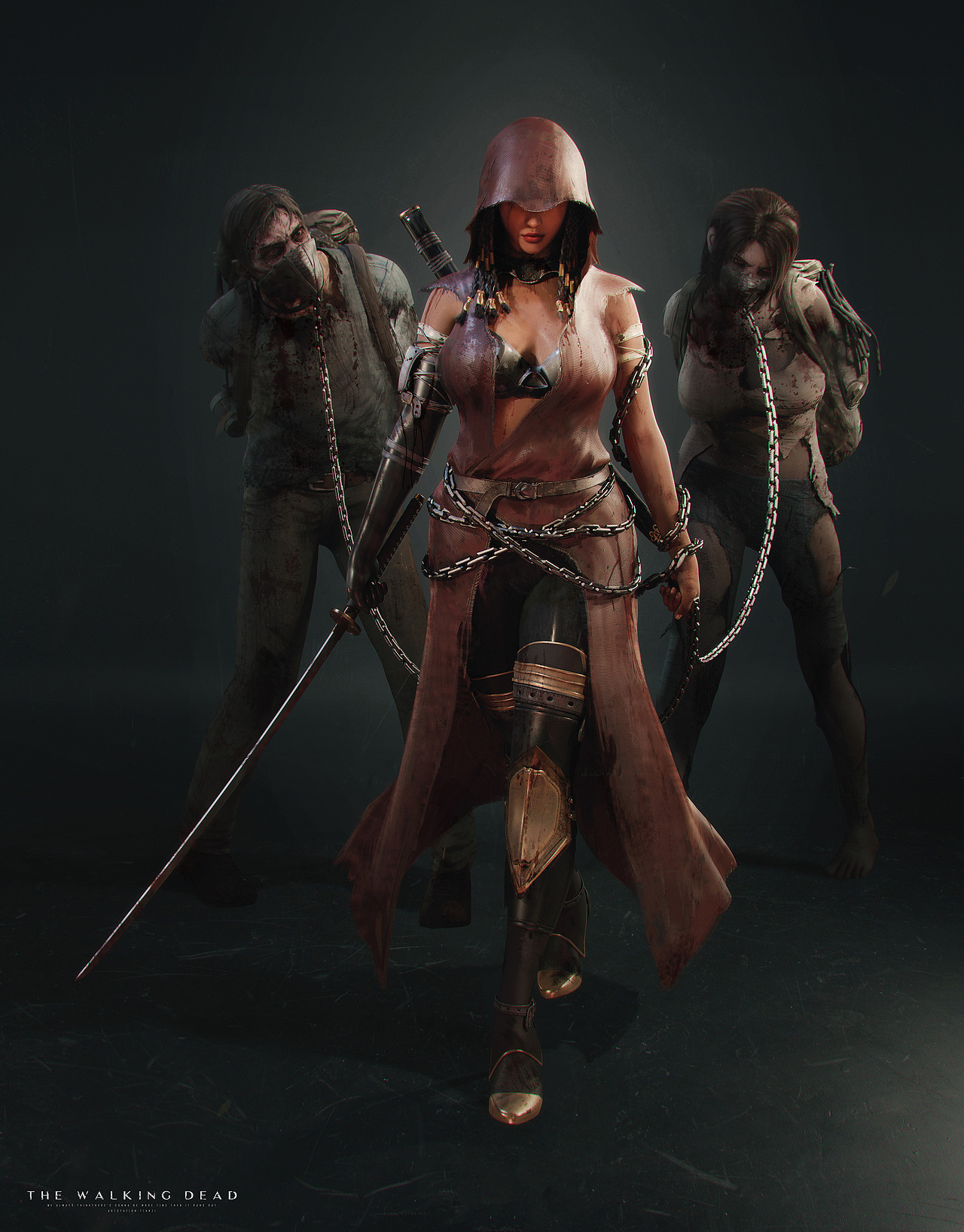 The Walking Dead行尸走肉魔改概念