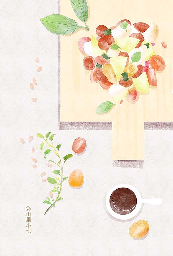 治愈系风格—食物类