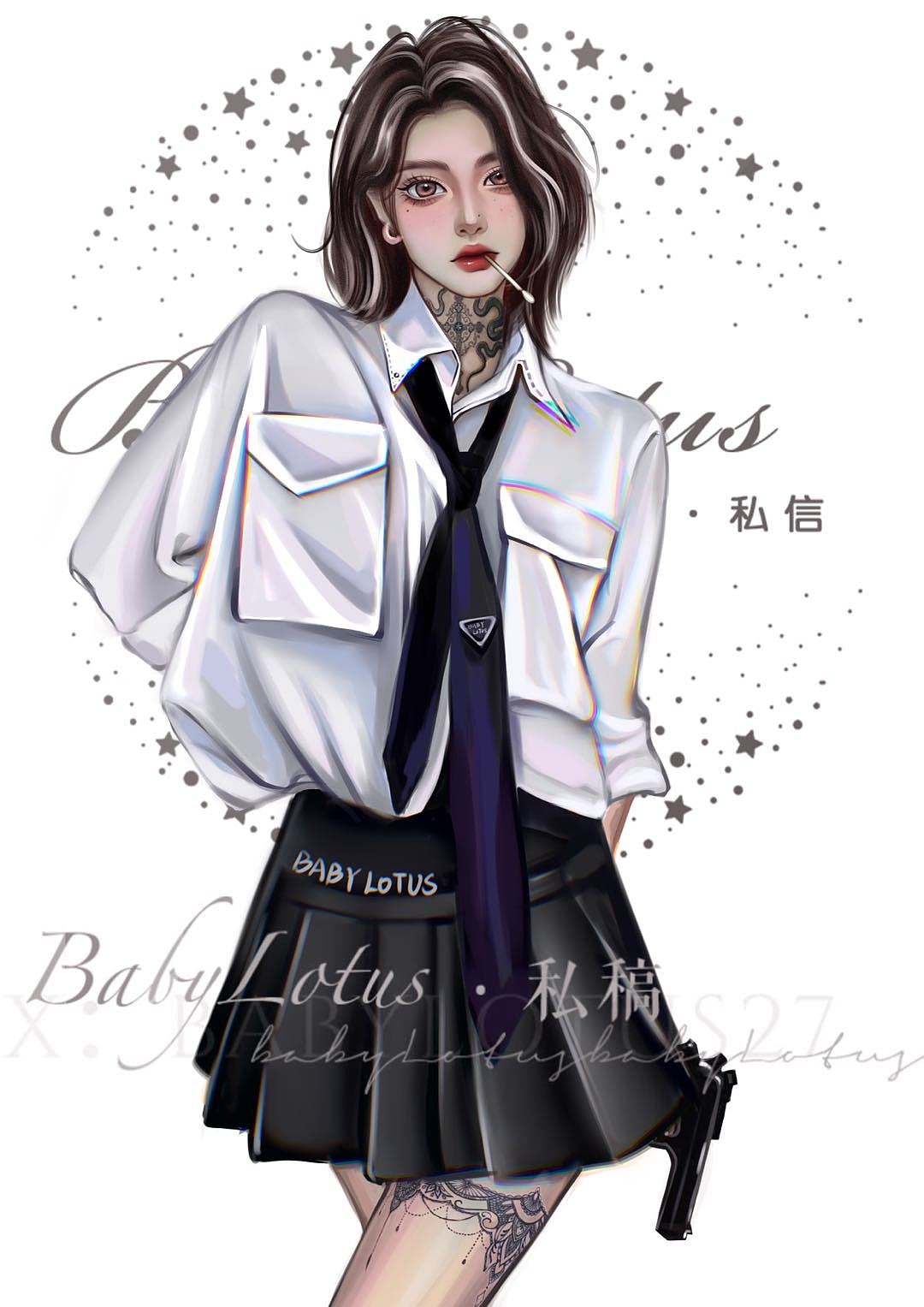 🙈（图ZMzAyODUzNDA0） - 商业插画 - 站酷设计师BabyLotus原创素材 - 站酷ZCOOL