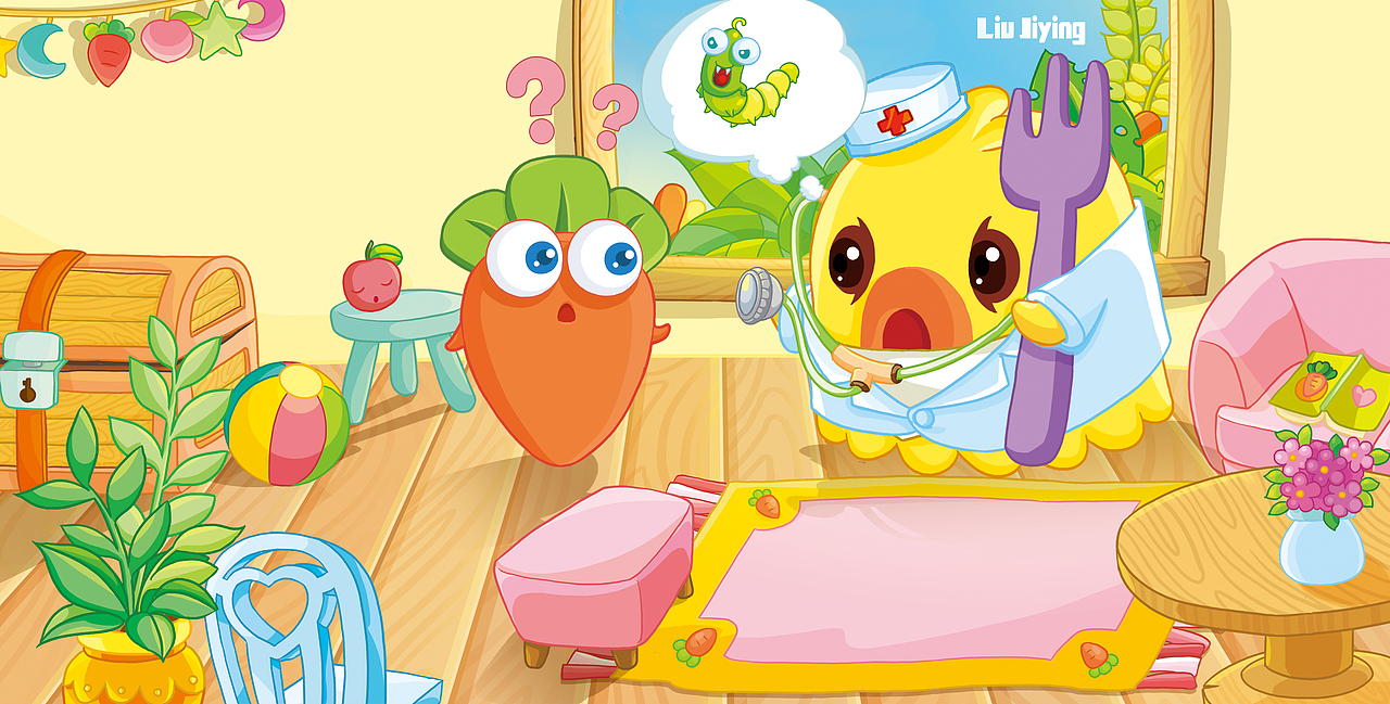 保卫萝卜2|插画|儿童插画|正义的小包子_原创作品-站酷zcool