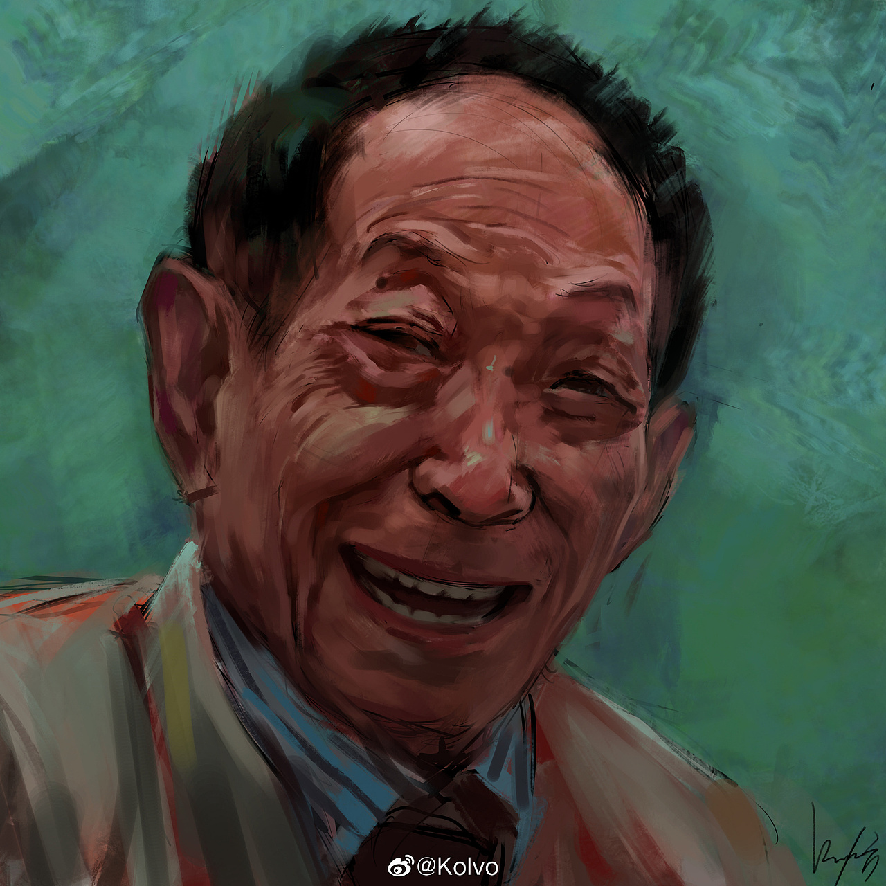 袁隆平（图ZMjU1OTEwMDAw） - 创作习作 - 站酷设计师KOLVO原创素材 - 站酷ZCOOL