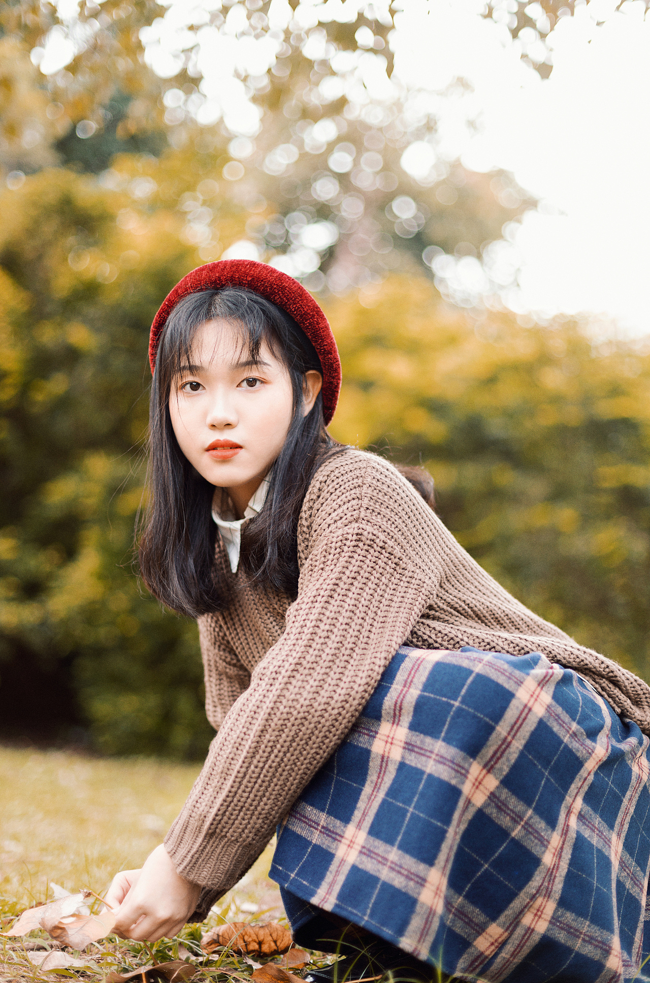 冬日里笑的甜甜的你～（图ZMTQxNzI5ODMy） - 人像摄影 - 站酷设计师早遇山谷原创素材 - 站酷ZCOOL