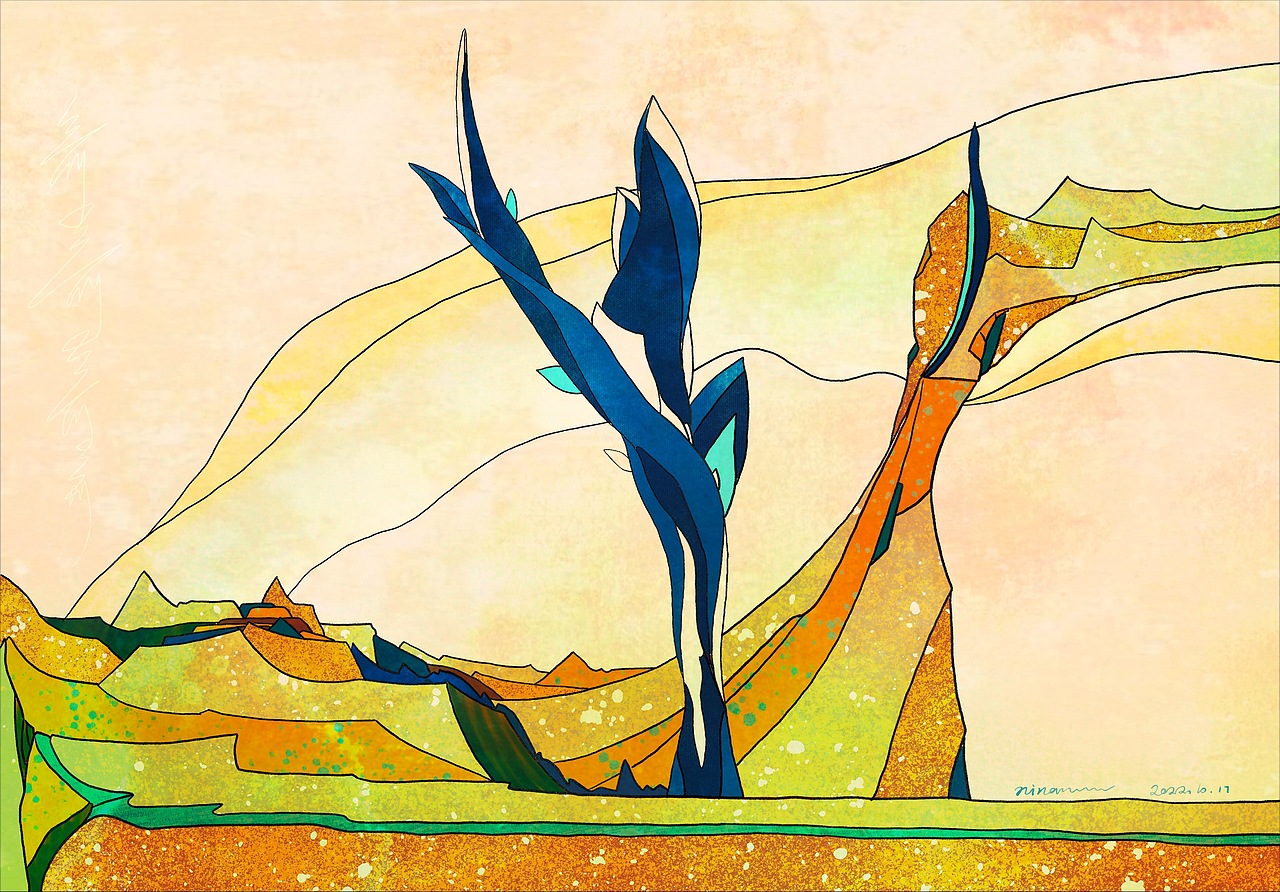 我的一些冥想小画儿