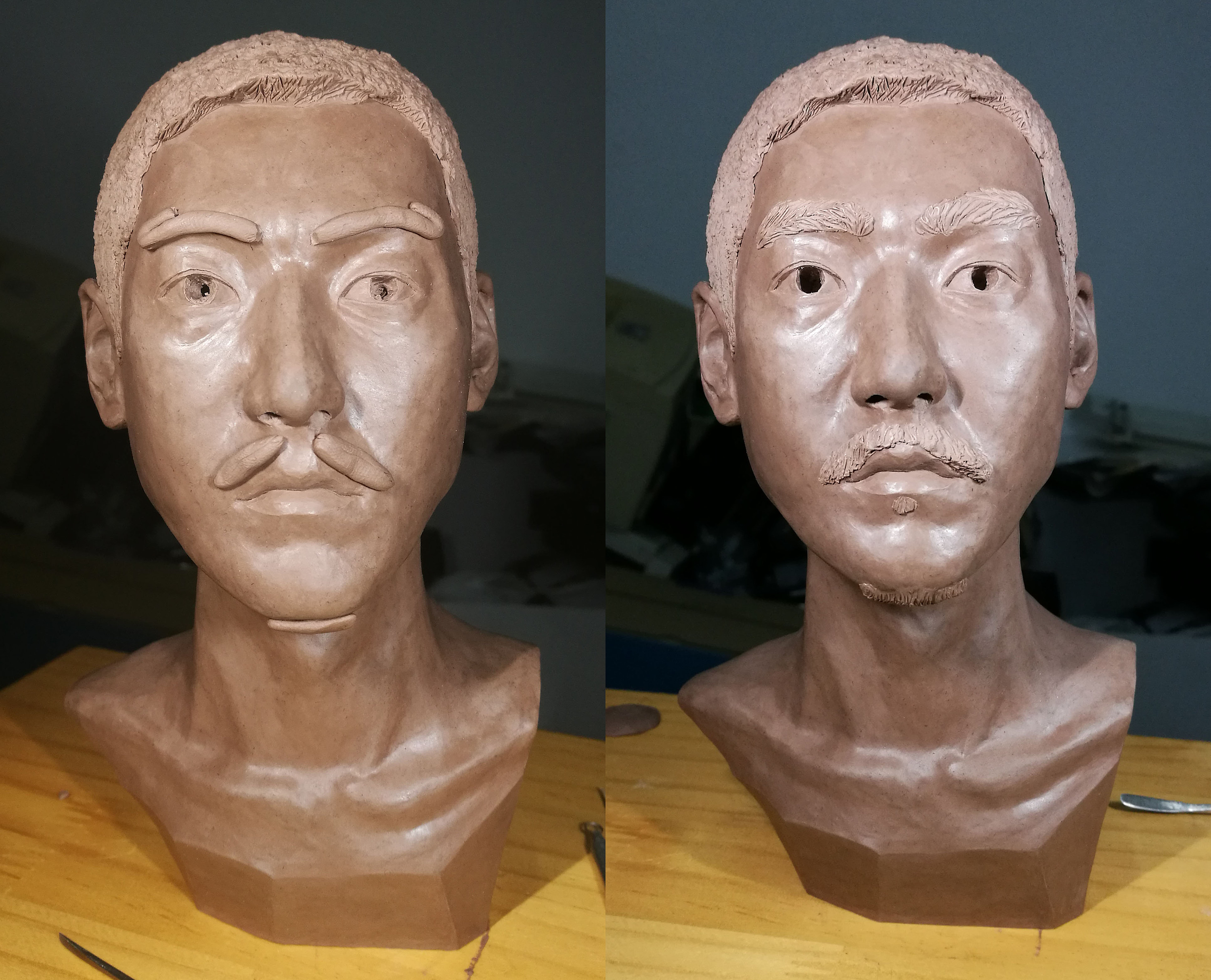 (泥雕,翻模,树脂)——雕像|手工艺|手办/模玩|脏蜜蜂先生 - 原创作品